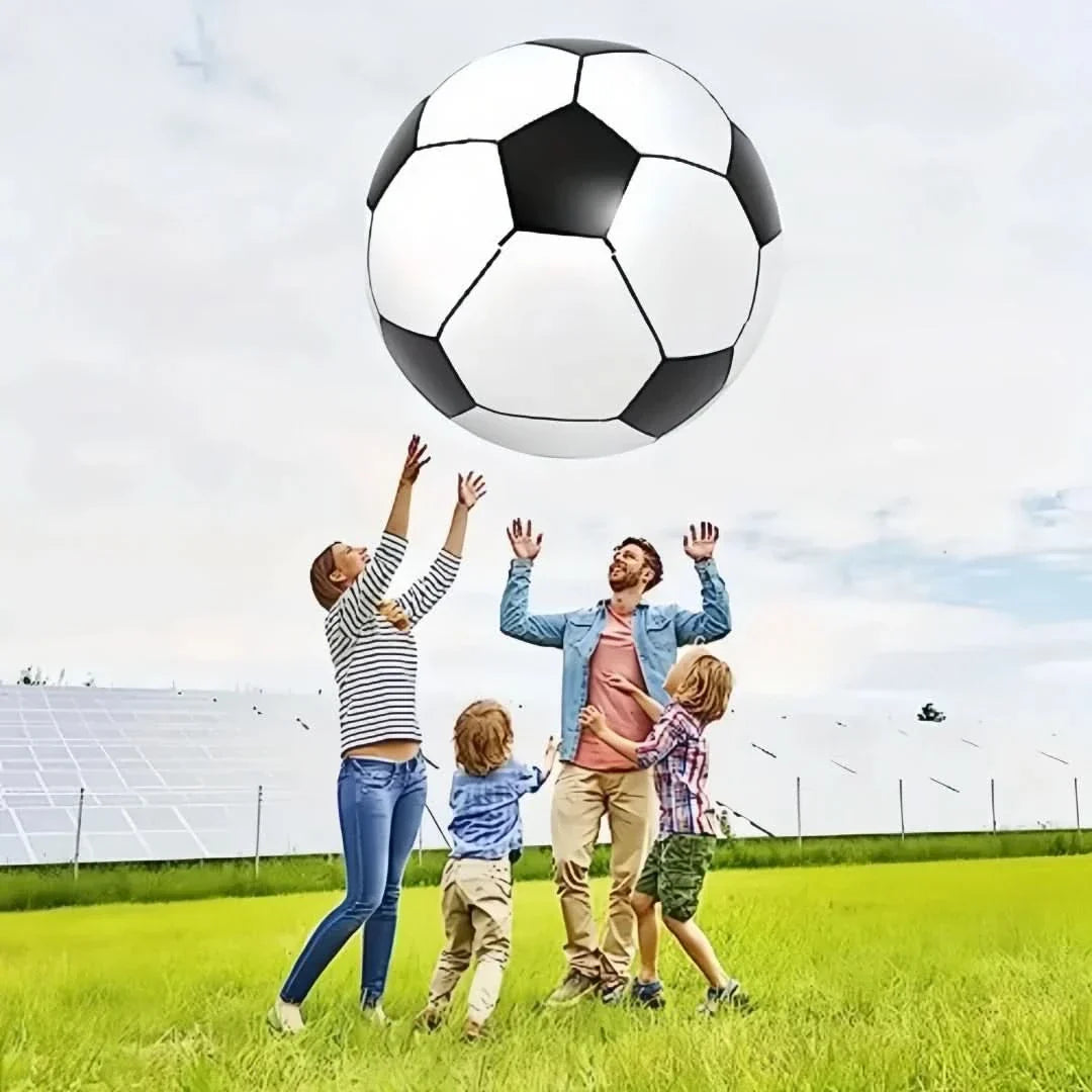 Inflatable Soccer Ball | Five Sizes | Durable PVC Outdoor Play | Rally