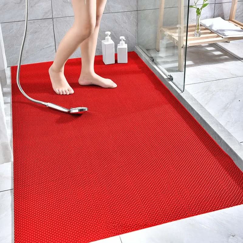 Floor Mat | Waterproof PVC | Non-Slip Backing, Easy Clean | Pumice