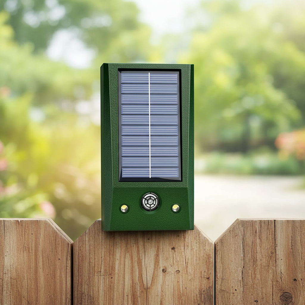Bird Repellent | Solar Powered | 26 Ft Motion Sensor | Ibis