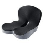 Seat Cushion | Ergonomic Memory Foam Seat Cushion | Pressure-Relieving & Non-Slip | ErgoComfort