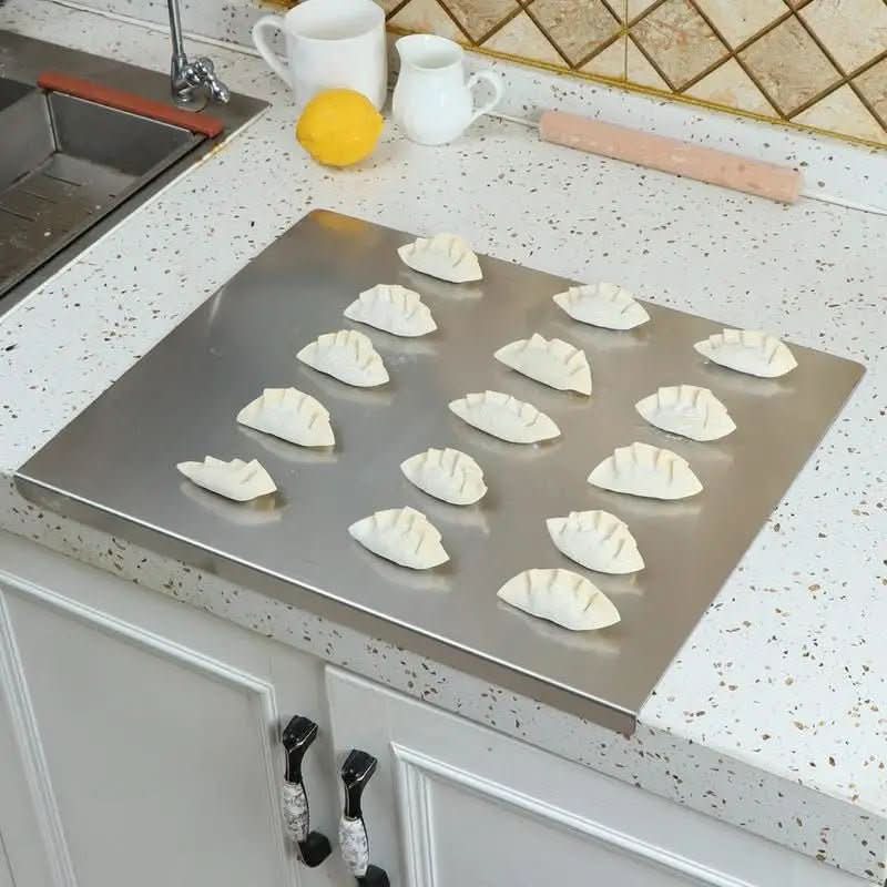 Cutting Board | Stainless Steel | Juice Edge & Non-Slip Feet | Pike