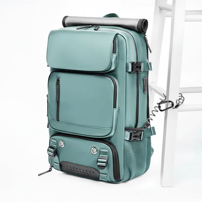 Travel Backpack | Water-Resistant | USB Charging Port | Fleet
