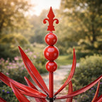 Weather Vane | Lotus Metal Wind Spinner | Rust-Resistant | Windbloom