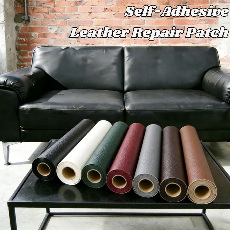 Leather Repair Patch | Peel And Stick | 8 Colors, 3 Sizes | Pallas