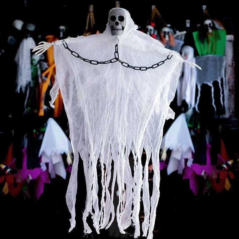 Hanging Halloween Decoration | 3 Ghost Styles | Weather Resistant Cloth | Tidal