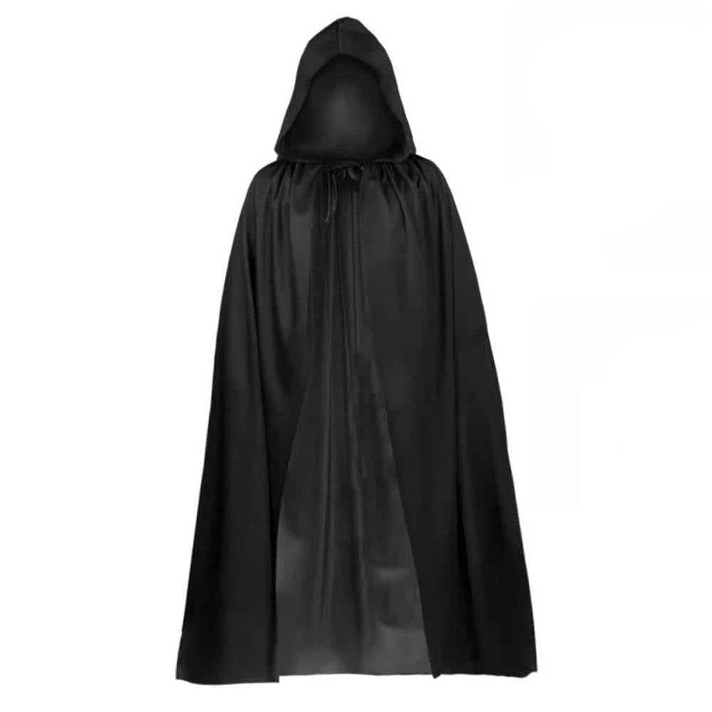 Adult Halloween Costume | Light-Up Red Eyes | Reaper Scythe | Raven