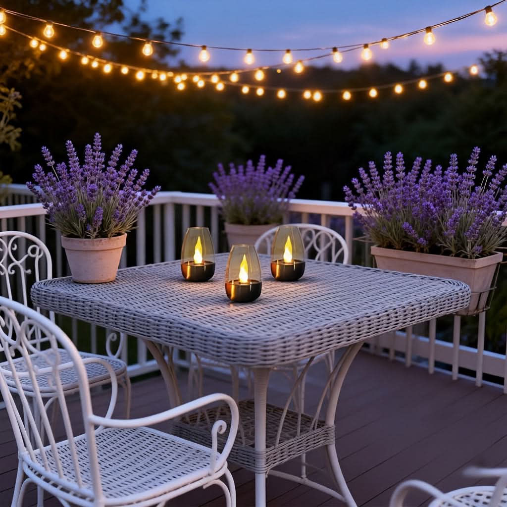 Solar Candle Light | Simulated Flame | IP44 Weatherproof | Hearth