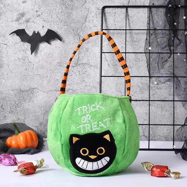 Kids Trick-or-Treat Bag | Adjustable Strap | Brushed Cloth, 4 Colors | Wren